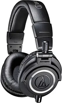 Audio-Technica ATH-M20X Professional Studio Monitor Headphones, Black
