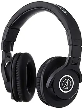 Audio-Technica ATH-M30x Professional Studio Monitor Headphones, Black
