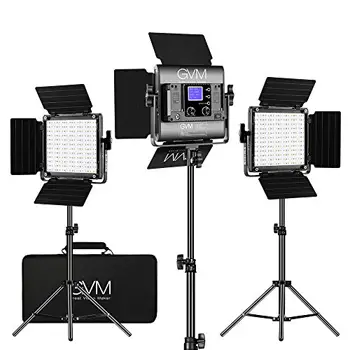 GVM RGB LED Video Lighting Kit 800D