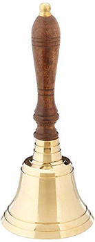 India Overseas Trading Corp Brass Hand Bell
