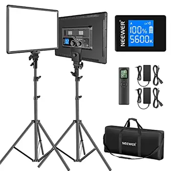 Neewer 18 Led Video Light Panel Lighting Kit with Remote