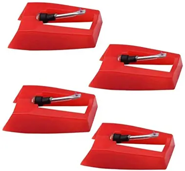 4 Pack Ruby Record Player Needle
