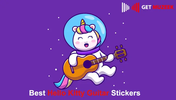 Best Hello Kitty Guitar Stickers
