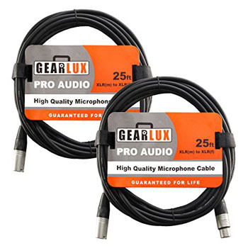 Gearlux XLR Microphone Cable
