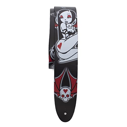 Perris Leathers Hello Kitty Temptation Guitar Strap