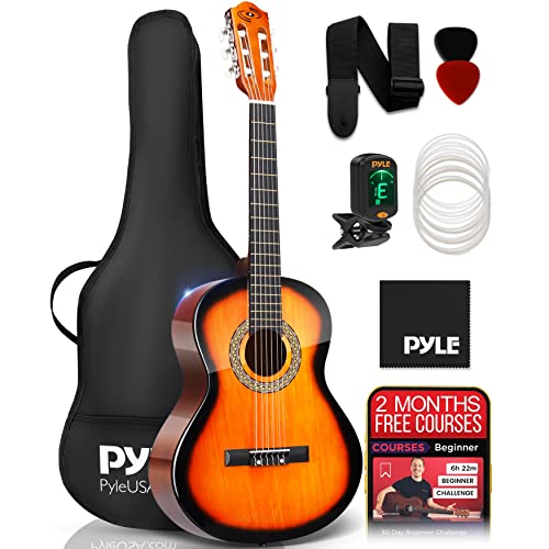 Pyle Beginner 36-Inch Classical Acoustic Guitar