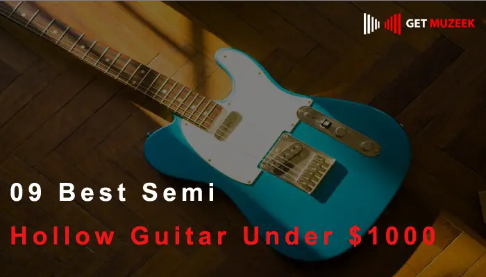 09 Best Semi Hollow Guitars Under $1000