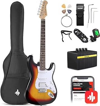Donner DST-100S Electric Guitar Kit