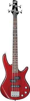 Ibanez Transparent Red Bass Guitar