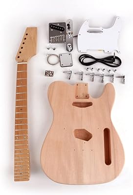 Roasted Neck Canadian Maple DIY Electric Guitar Kit