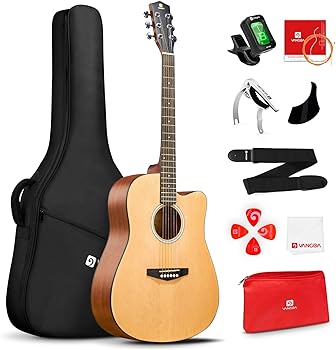  Vangoa Full-Size Acoustic Guitar Kit