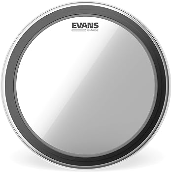Evans EMAD2 Clear Bass Drum Head, 22”