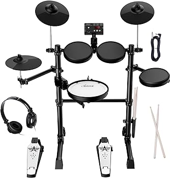Asmuse Electronic Drum Set Kit for Adults Beginners Review