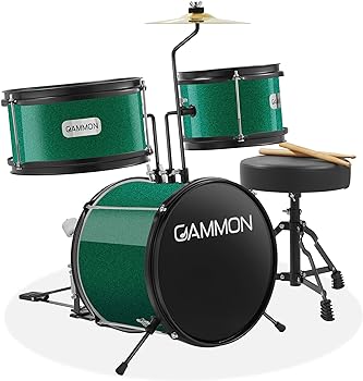 Gammon 3-Piece Junior Drum Set with Throne