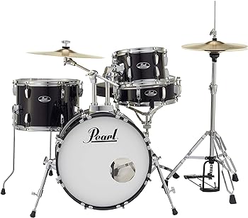 Pearl Roadshow Drum Set 4-Piece Complete Kit