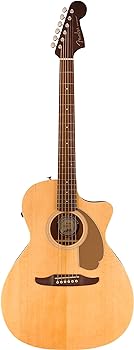Fender 6 String Acoustic Guitar, Natural
