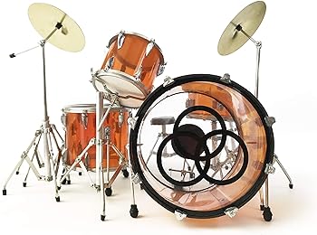 FanMerch Drum Kit Led Zeppelin Tribute