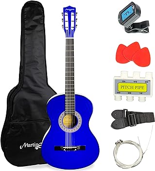 Martin Smith Acoustic Guitar Kit - Blue (W-38-BL)