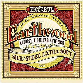 Ernie Ball Earthwood Silk and Steel Extra-Soft Acoustic Guitar Strings