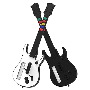 NBCP Guitar Hero Wii, Wireless Guitar (2-Pack)
