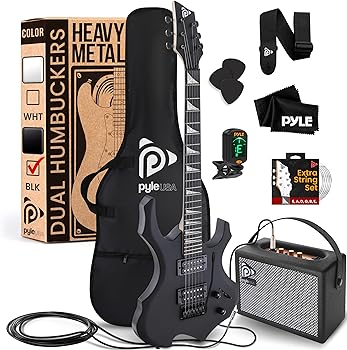 Pyle Heavy Metal Electric Guitar Axe Kit