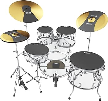 Evans SoundOff Drum Mute Pads - Full Box Drum Pad Set